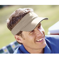 Big Accessories Washed Twill Sandwich Visor